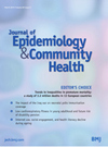 JOURNAL OF EPIDEMIOLOGY AND COMMUNITY HEALTH封面